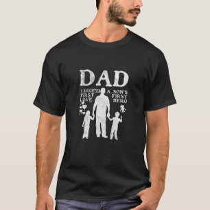 T-shirt Fier Père Des Deux Jumeaux Meilleure Fête des père