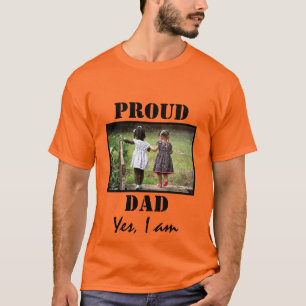 T-shirt FIER PÈRE OUI JE SUIS Photo