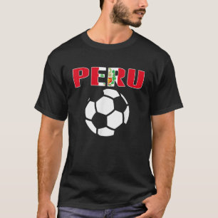 T-shirt Fier Pérou Fans de football Jersey Soutenez le Foo