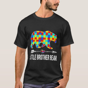 T-shirt Fier Petit Frère Ours Sensibilisations sur l'autis