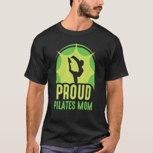 T-shirt Fier Pilates Maman Maman Maman Mère Maman Fête des