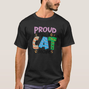 T-shirt Fier Secourir Chat Maman Graphisme Patchwork