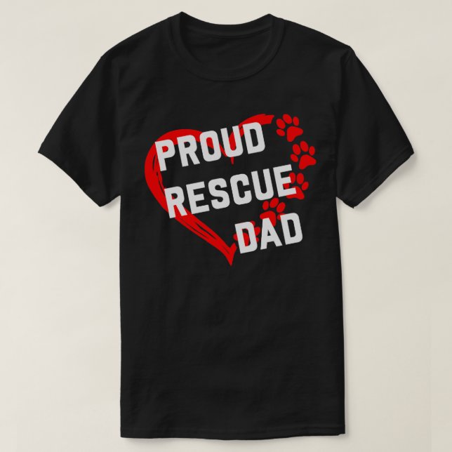 T-shirt Fier Secourir Papa Drôle Secourir Amoureux de les  (Design devant)