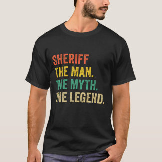 T-shirt Fier shérif, Drôle shérif Fête des pères Cadeau po
