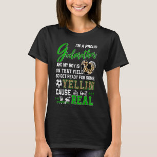 T-shirt Fier Soccer Godmère Soccer Famille Correspondant 1