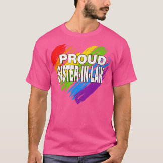 T-shirt Fier SoeurEnDroit LGBT Gay pride arc-en-ciel femme
