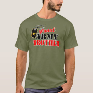T-shirt Fier T-Shirt, frère de l'armée américaine