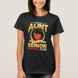 T-shirt Fier Tante Classe Supérieure Du Joueur De Basketba