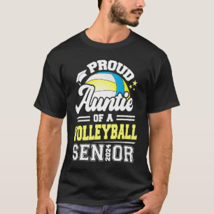 T-shirt Fier Tante D'Un Diplôme Supérieur De Volley-Ball 2