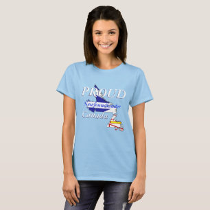 T-shirt Fier Terre-Neuve Terre-Neuve Personnalité du Canad