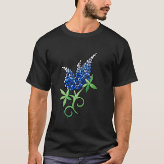 T-shirt Fier Texan fière de la Bluebonnet du Texas