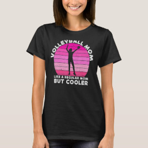 T-shirt Fier Volley-Ball Maman Pour Femmes Volle Vintage