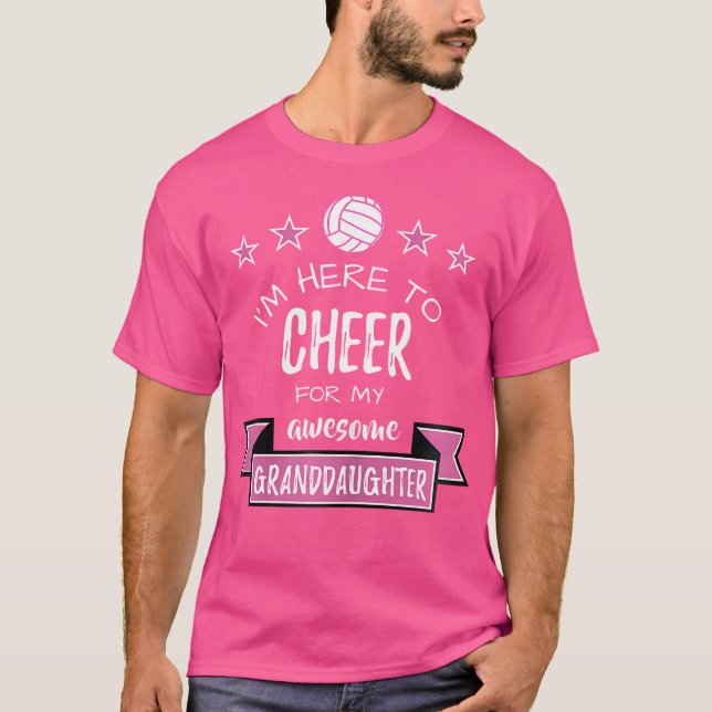 T-shirt Fier Volleyball Grand-mère T Chemise (Devant)