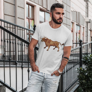 T-shirt Fierce Bull