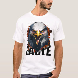 T-shirt Fierce Eagle - Bold American Patriotic