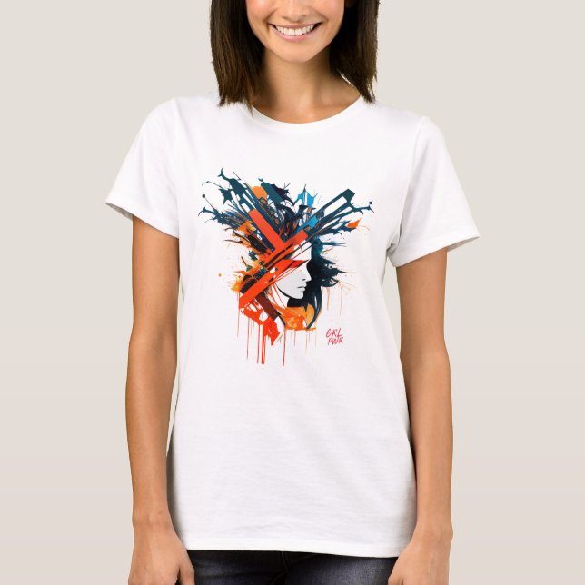 T-shirt Fierce Feminine Energy : Journée internationale de (Devant)