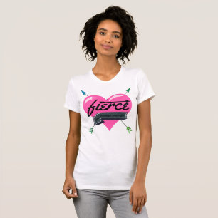 T-shirt Fierce Véritable Femme guerrière