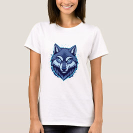 T-shirt Fierce Wolf – Symbol of Strength and Freedom