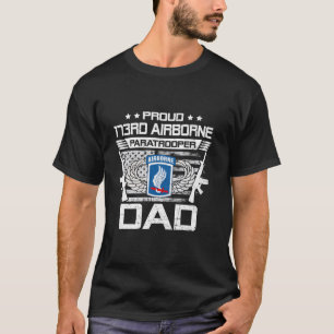 T-shirt Fière 173e brigade aéroportée Papa Parachutiste US