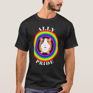 T-shirt Fière alliée Égalité LGBTQ Arc-en-ciel Lesbienne G