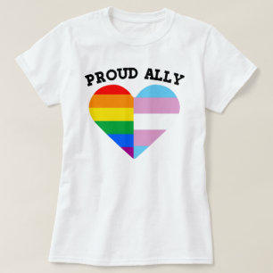 T-shirt Fière alliée LGBTQ