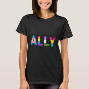 T-shirt Fière ALLY Fierté Gay Lesbian Parade Mois Jour