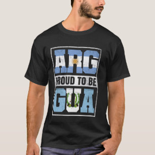T-shirt Fière Argentine Guatemala Mélange Argentine Guatem
