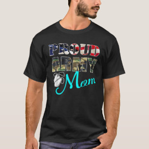 T-shirt Fière Armée Maman Familles militaires Mère Cadeaux