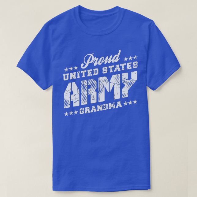 T-shirt Fière Armys Grand-mère Pride militaire (77) (Design devant)