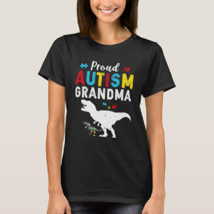 T-shirt Fière autisme Grand-mère Famille Matching Autisme 