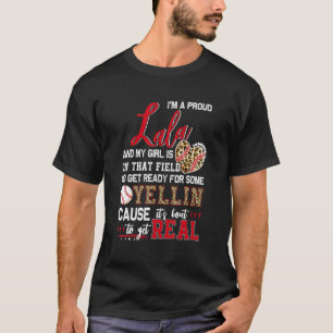 T-shirt Fière Baseball Lala Baseball Famille Associée