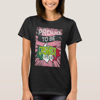 T-shirt Fière caissière citoyenne Profession travailleur d
