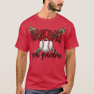 T-shirt Fière De Baseball Grand Grand Grand Grand-Mère D'U
