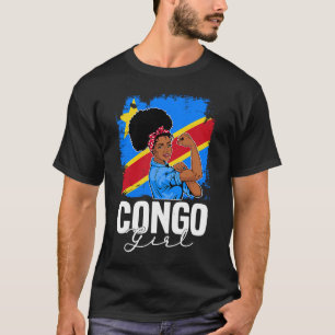T-shirt Fière De Mes Racines Congolaises Congo BHM BLM Pri