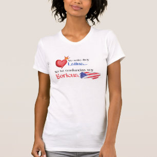 T-shirt Fière d'être la chemise portoricaine