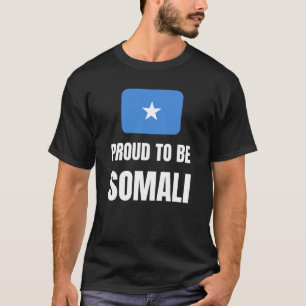 T-shirt Fière d'être somalienne