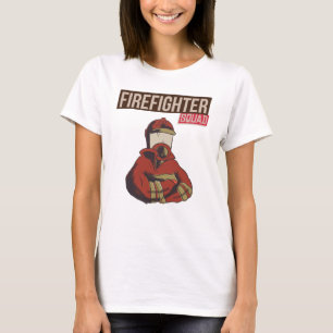 T-shirt Fière escouade de pompiers