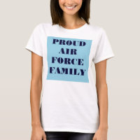 T-Shirt Fière Famille de la Force aérienne