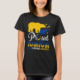 T-shirt Fière Famille D'Ours Nana Correspondant Syndrome T