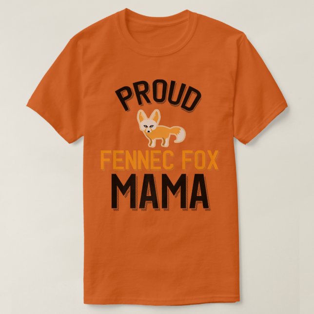 T-shirt Fière Fennec Fo Mama Premium (Design devant)
