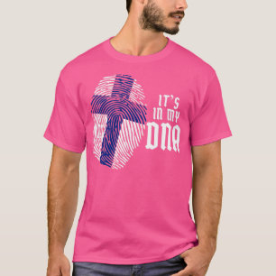 T-shirt Fière Finlande Racines ADN Finlande