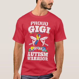 T-shirt Fière Gigi D'Un Ribbon De Sensibilisation Des Guer