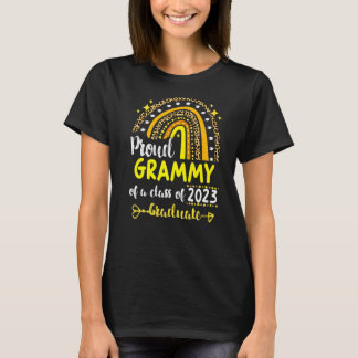 T-shirt Fière Grammy D'Une Classe De 2023 Graduate Senior 