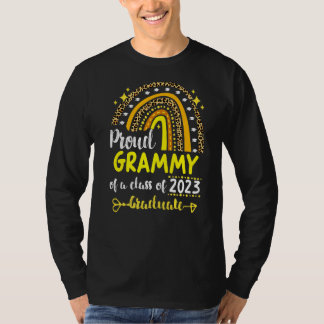 T-shirt Fière Grammy D'Une Classe De 2023 Graduate Senior 