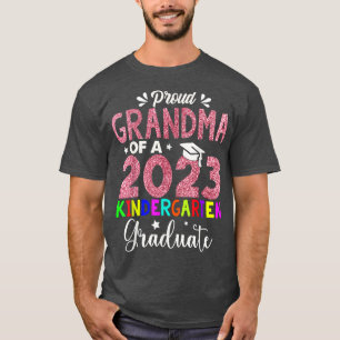 T-shirt Fière Grand-Mère De 2023 À La Maternelle