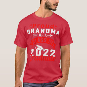 T-shirt Fière grand-mère drôle d'un diplômé de 2022 promot