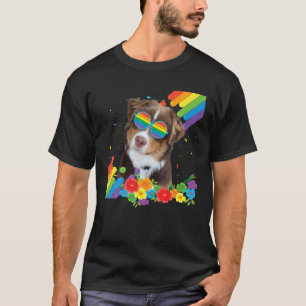 T-shirt Fière Grand-Mère D'Un Chien Gay Pride Lesbienne Pr