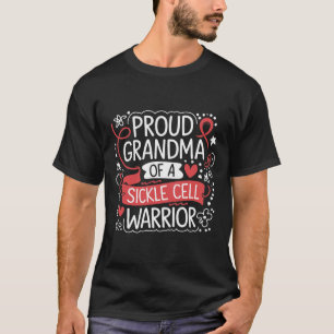T-shirt Fière Grand-Mère D'Une Cellule De Guerrier De Fauc