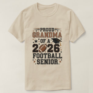 T-shirt Fière grand-mère d'une promotion de football 2026