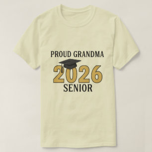 T-shirt Fière grand-mère d'une promotion de football 2026